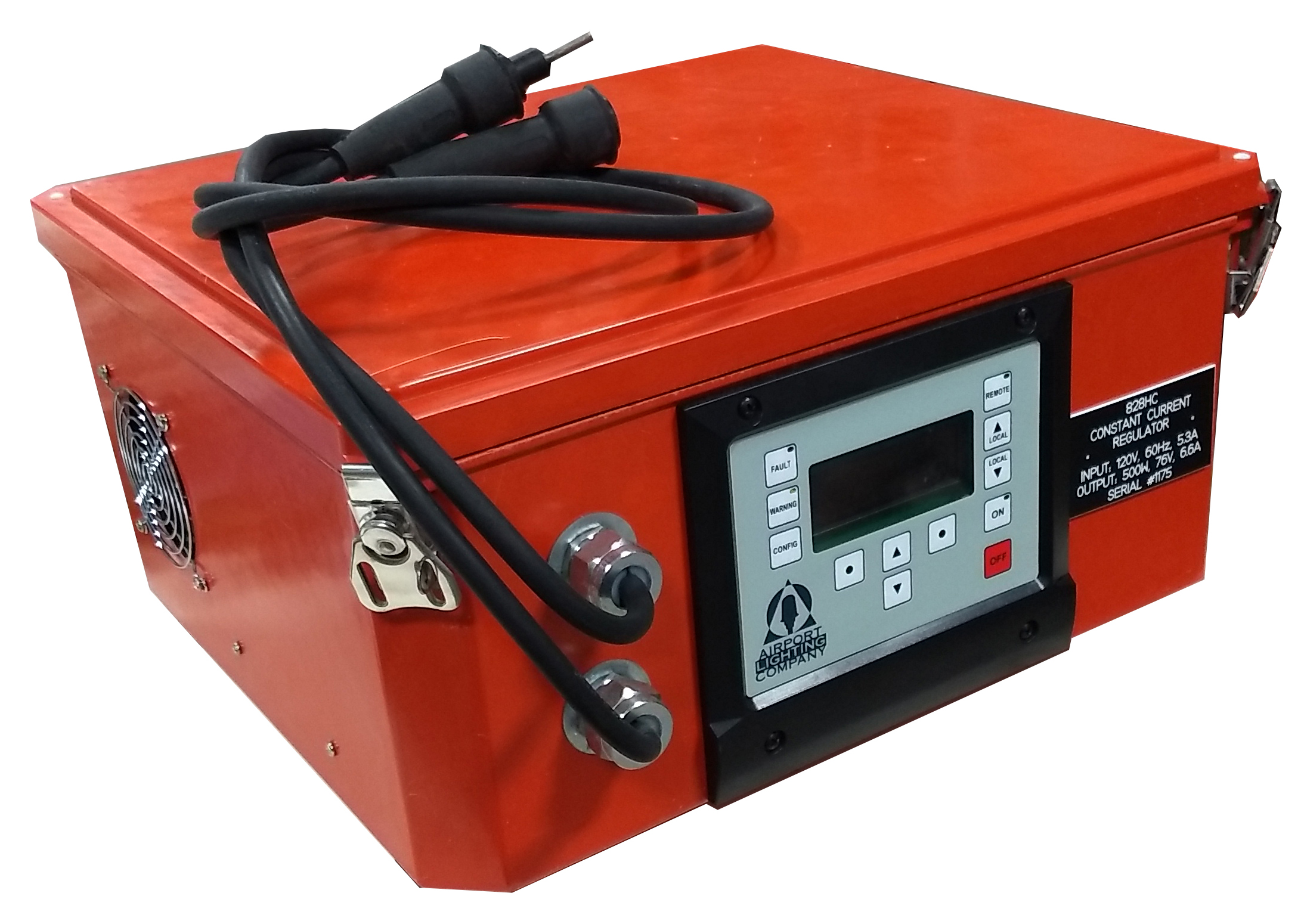 Our new benchtop (828HC), mobile Ferroresonant Constant Current Regulator (CCR) is designed to offer maximum convenience, safety and versatility for field maintenance operations when airfield lights and flashing equipment such as strobes and guard lights are needed to be tested to meet FAA ETL performance criteria.